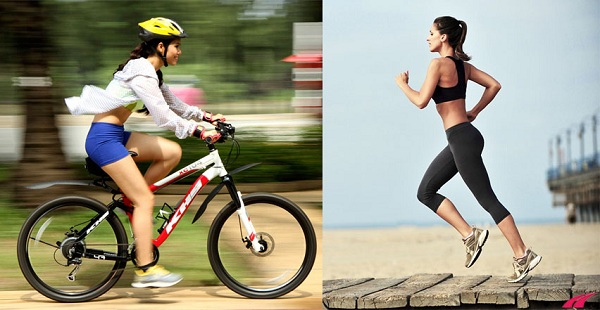 Giải đáp thắc mắc chạy bộ và đạp xe cái nào tốt hơn cho bạn