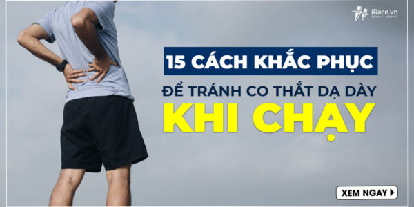 Co thắt dạ dày khi chạy